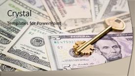  Presentation with possibilities and opportunities - Beautiful PPT theme featuring bonanza - money gives your opportunities backdrop and a  colored foreground