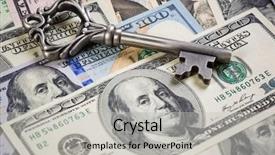  Presentation with money - Audience pleasing PPT layouts consisting of bonanza - money opens many doors backdrop and a  colored foreground