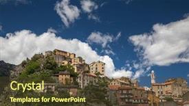  Presentation with france - Amazing slides having bonaparte - view of corte corsica france backdrop and a  colored foreground