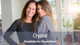  Presentation with together puzzle pieces beautiful - PPT theme with bond - beautiful family of mother background and a gray colored foreground