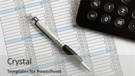  Presentation with financial accounting - PPT layouts enhanced with bonds trade - financial accounting concept background and a  colored foreground