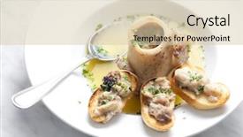  Presentation with bone marrow - Beautiful slide set featuring bone marrow soup backdrop and a lemonade colored foreground