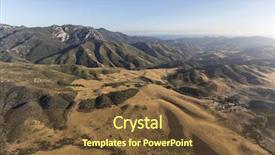  Presentation with city of chicago aerial view - Beautiful presentation featuring boney and rancho sierra vista backdrop and a tawny brown colored foreground