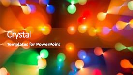  Presentation with bonfire - Amazing presentation design having bonfire night festival design - abstract picture of bright colored backdrop and a  colored foreground