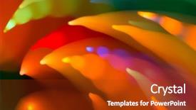  Presentation with dynamic - Amazing slide set having bonfire night festival design - abstract picture of bright colored backdrop and a  colored foreground