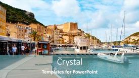  Presentation with city people walking - 