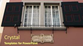  Presentation with plaque - Colorful PPT layouts enhanced with bonn-germany-august-15-2012 backdrop and a violet colored foreground