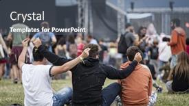  Presentation with music festival - 