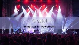  Presentation with music festival - 