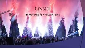  Presentation with music festival - 