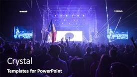  Presentation with music festival - 