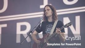  Presentation with rock band - 