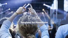  Presentation with music festival - 