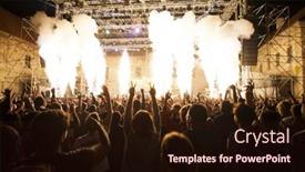  Presentation with music festival - 