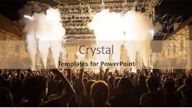  Presentation with music festival - 