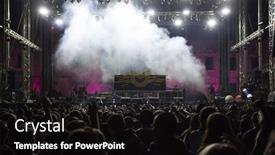  Presentation with music festival - 