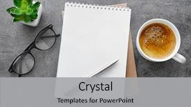  Presentation with book glasses - Theme enhanced with book - school notebook with glasses background and a light gray colored foreground