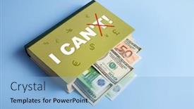  Presentation with appreciation business - Amazing theme having book-about-business-success backdrop and a light blue colored foreground