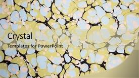  Presentation with artwork - Theme enhanced with book bind - turkish marbled paper artwork background and a soft green colored foreground