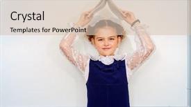  Presentation with education cute - Presentation design with book by a chalkboard background and a  colored foreground