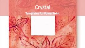  Presentation with book covers - Beautiful slides featuring book covers nature - square frame with motive backdrop and a  colored foreground