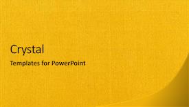  Presentation with linen - Theme featuring book covers nature - yellow linen texture background and a gold colored foreground