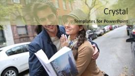  Presentation with based on guide to pmbok 6th edition - Colorful PPT theme enhanced with book in greenwich village nyc backdrop and a mint green colored foreground