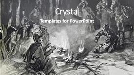  Presentation with artist - Colorful slides enhanced with book leo tolstoy war backdrop and a gray colored foreground