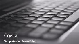  Presentation with black cats - Cool new slide deck with book plug computer - black laptop keyboard backdrop and a dark gray colored foreground