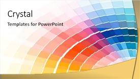  Presentation with color - Amazing PPT theme having book printing - abstract background from color guide backdrop and a white colored foreground