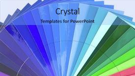  Presentation with green color - Amazing slide set having book printing - green to blue color chart backdrop and a light blue colored foreground