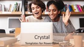  Presentation with german shepherd two young puppys - Audience pleasing PPT theme consisting of book romans - two cheerful young girls students backdrop and a lemonade colored foreground