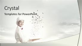  Presentation with imagination - Presentation design enhanced with dedal - book that develope your imagination background and a white colored foreground