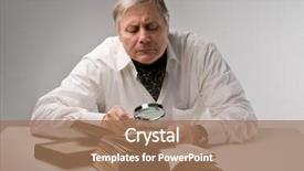  Presentation with koran holy book of muslims - Presentation theme enhanced with book with a magnifying glass background and a  colored foreground