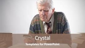  Presentation with chapter book - Cool new slides with book with a magnifying glass backdrop and a coral colored foreground