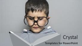  Presentation with pleasure of reading - Presentation design enhanced with book with funny and varied background and a  colored foreground