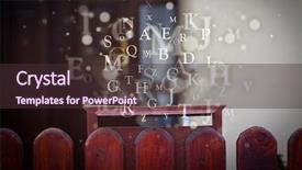  Presentation with yahoo mail - Presentation theme having booking com - street mail box with letters background and a tawny brown colored foreground