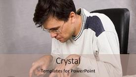  Presentation with novel - Theme with  background and a  colored foreground