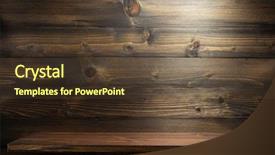  Presentation with wooden - Slide deck with books door - brown wooden shelf background texture background and a tawny brown colored foreground