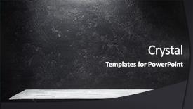  Presentation with design rustic wood wall texture - Slides featuring books door - wooden shelf at black wall background and a dark gray colored foreground