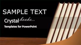  Presentation with book holy bible table - Slide deck consisting of books on a wooden table background and a black colored foreground