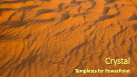  Presentation with tribal pattern - PPT layouts having boondock - desert sand pattern texture background background and a tawny brown colored foreground