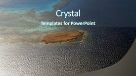  Presentation with map of egypt - Colorful slide deck enhanced with boondock - deserted island in red sea backdrop and a ocean colored foreground