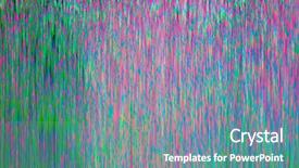  Presentation with color - Cool new presentation design with colors pixelation - abstract color background generated backdrop and a  colored foreground