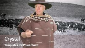  Presentation with green screen - Beautiful presentation theme featuring booth photo booths are great backdrop and a violet colored foreground