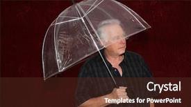  Presentation with memory book family photo album - Beautiful presentation design featuring booth with a burgundy red backdrop and a tawny brown colored foreground