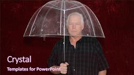  Presentation with memory book family photo album - Presentation theme with booth with a burgundy red background and a wine colored foreground