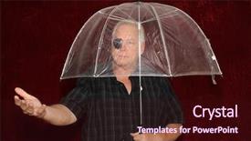  Presentation with umbrella - Amazing presentation having booth with a burgundy red backdrop and a wine colored foreground