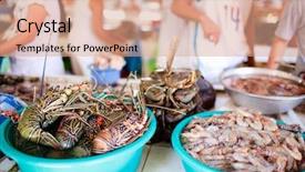  Presentation with boracay - Presentation theme having boracay island in philippines background and a coral colored foreground