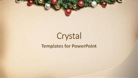  Presentation with decoration - Cool new theme with border - christmas decoration with fur backdrop and a lemonade colored foreground